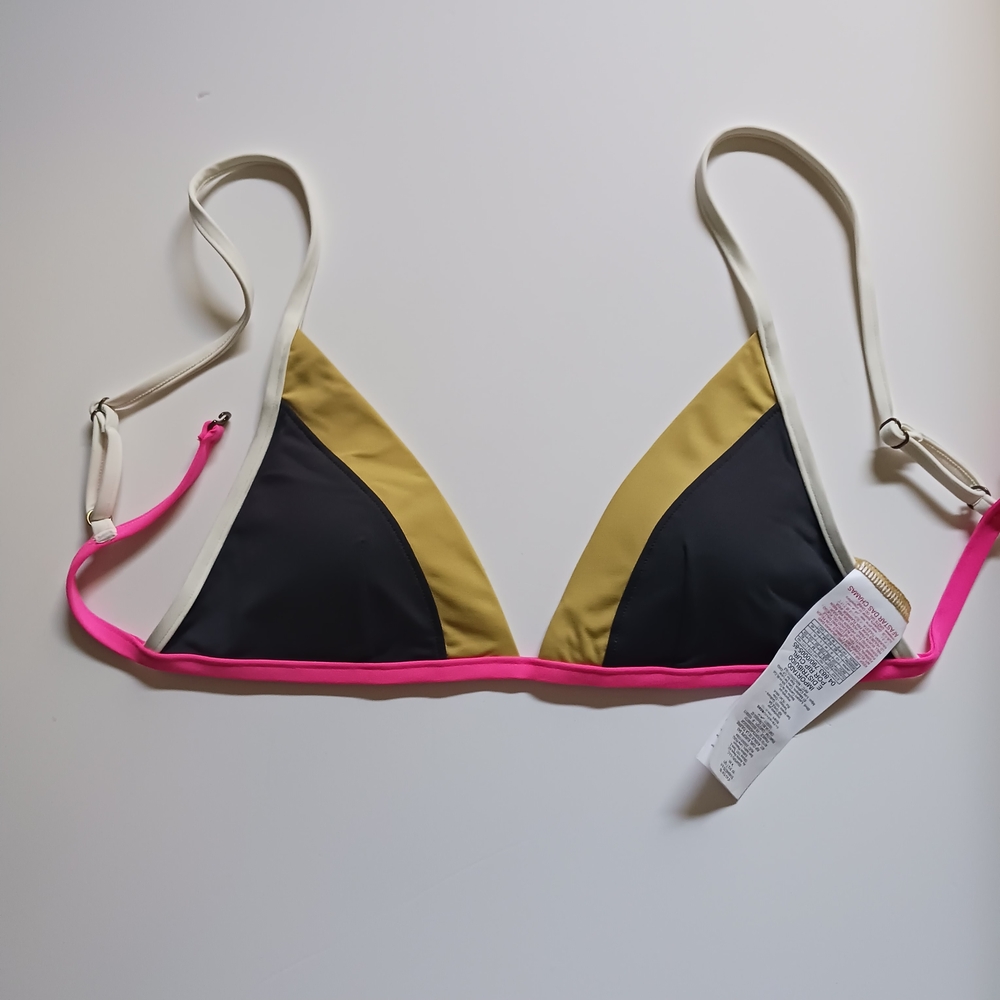 4X$30 . Rip Curl Women Bikini Top  Multicolor SZ S NWOT